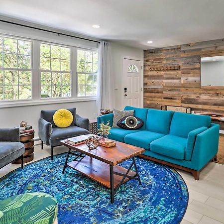 Pocono Mountain Escape With Game Room Walk To Lake! Albrightsville Exterior foto